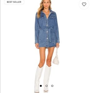 Superdown denim dress, new with tags!